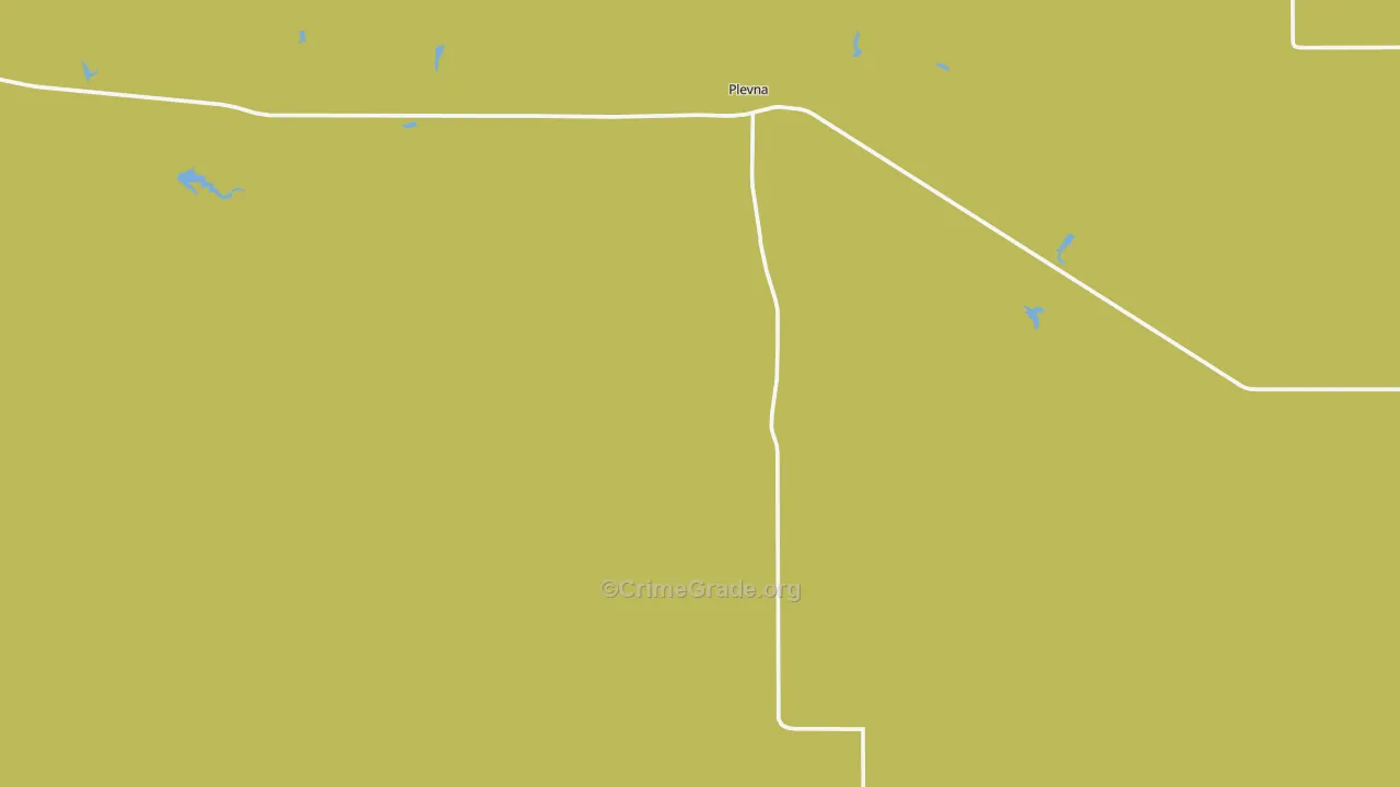 Plevna, MT Map of Arson Rates