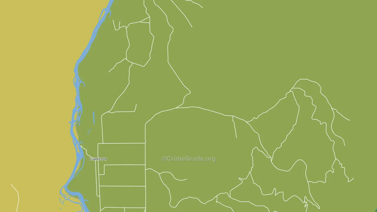 Ponderosa Pines, MT Map of Arson Rates