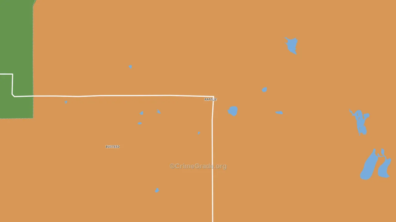 Rapelje, MT Map of Arson Rates
