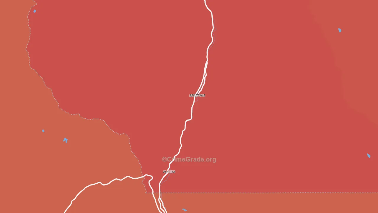 Redstone, CO Map of Arson Rates