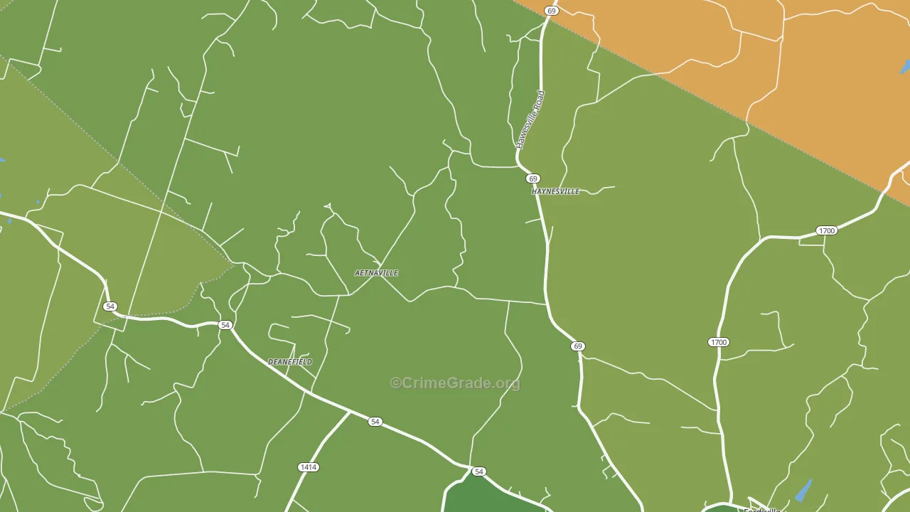 Reynolds Station, KY Map of Arson Rates