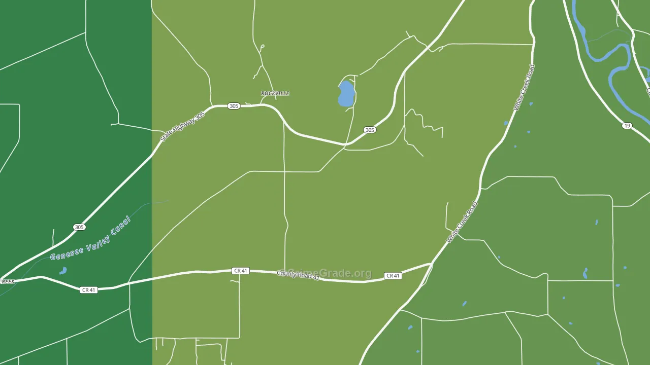 Rockville, NY Map of Arson Rates