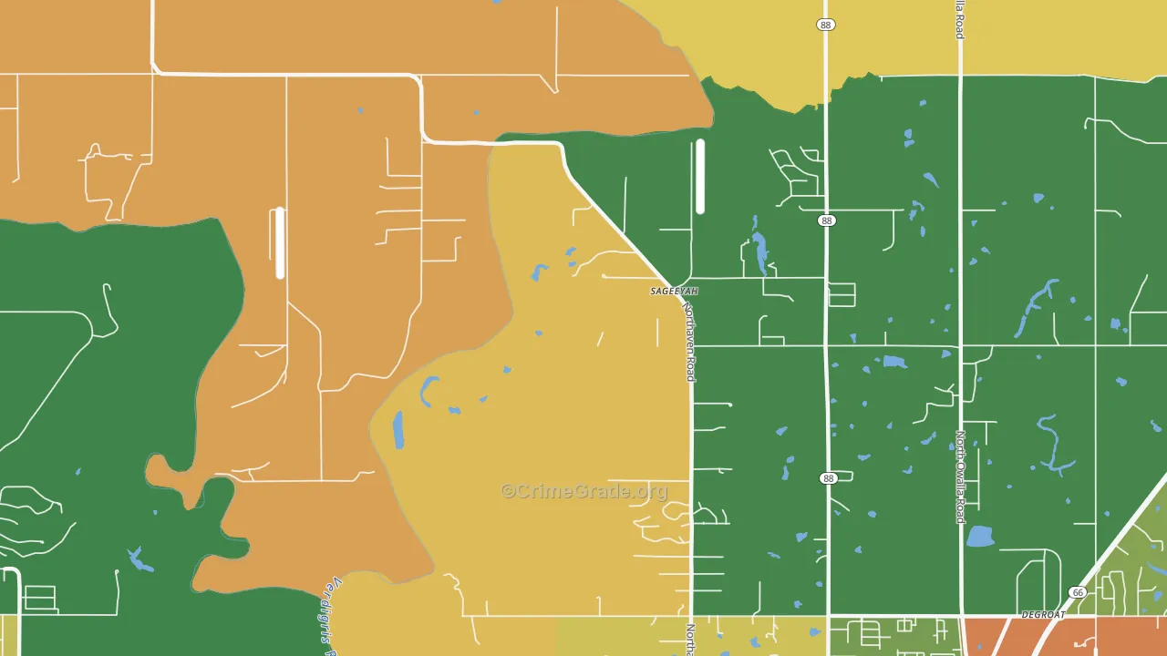 Sageeyah, OK Map of Arson Rates