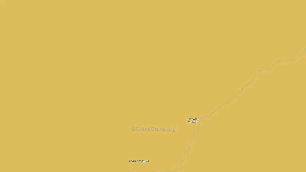 Sapphire Village, MT Map of Arson Rates