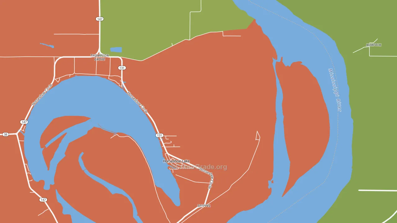 Seyppel, AR Map of Arson Rates