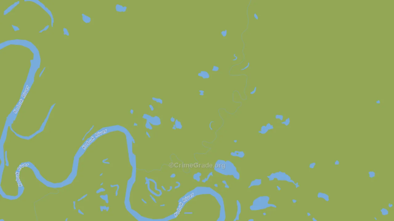 Shungnak, AK Map of Arson Rates