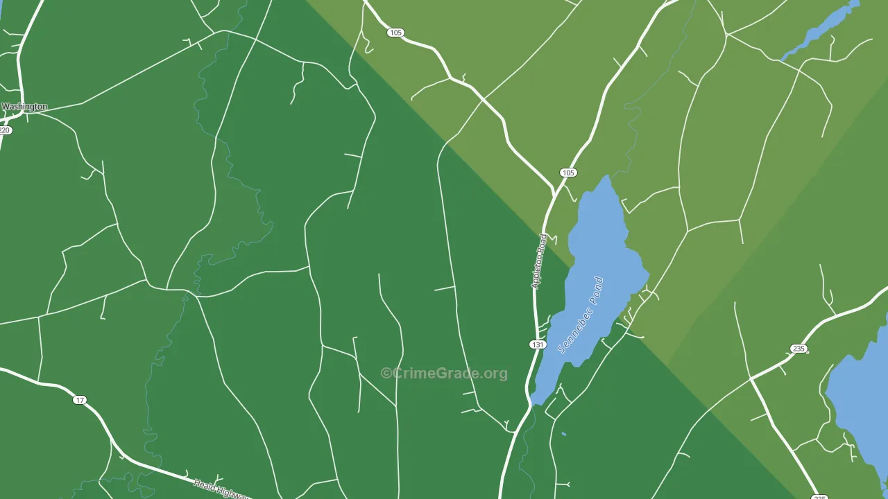 South Hope, ME Map of Arson Rates