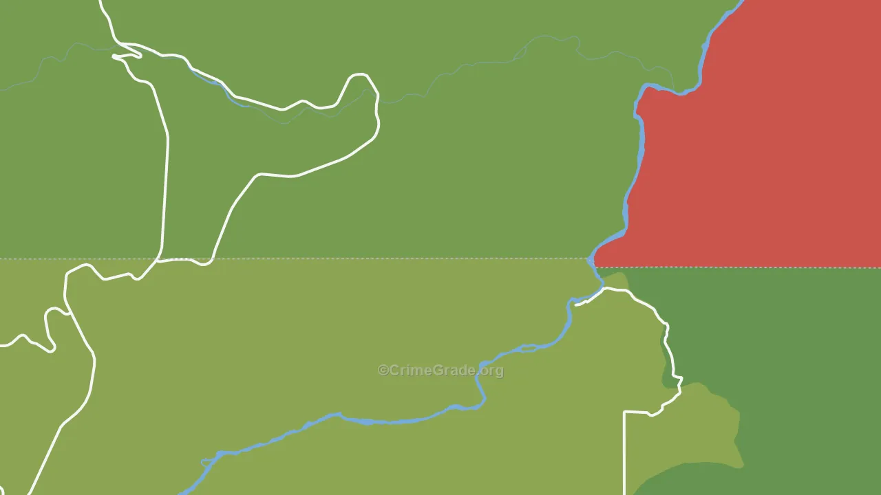 South Junction, OR Map of Arson Rates