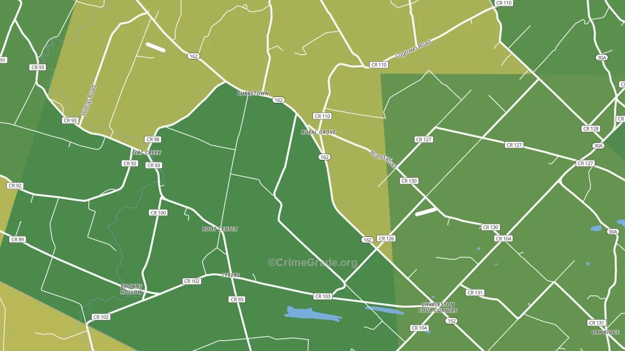 Sprakers, NY Map of Arson Rates