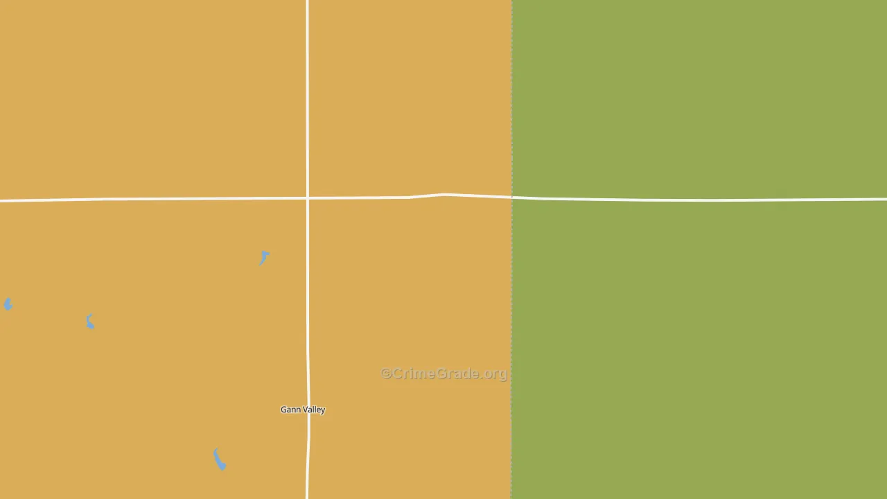 Spring Valley Colony, SD Map of Arson Rates