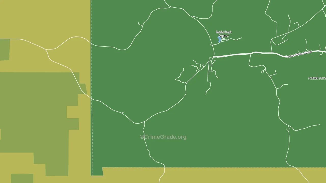 St. Pierre, MT Map of Arson Rates