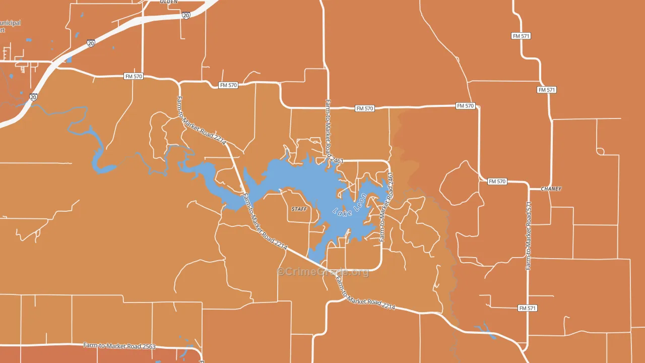 Staff, TX Map of Arson Rates