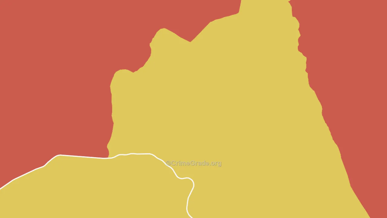 Steptoe, NV Map of Arson Rates