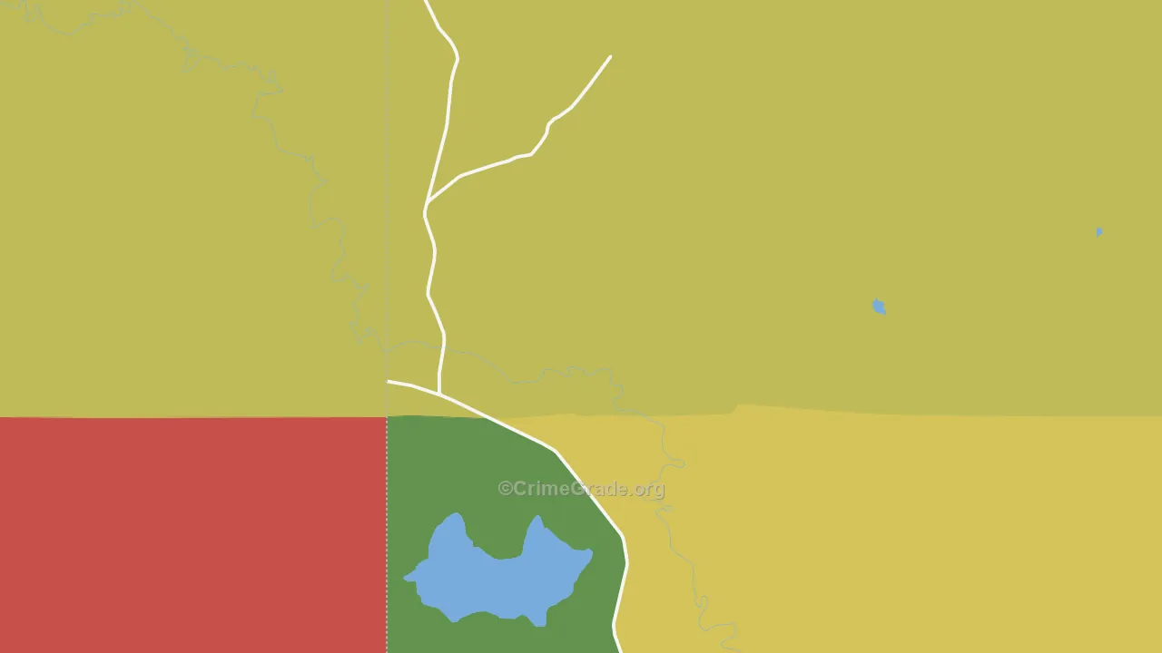 Sunrise, AZ Map of Arson Rates