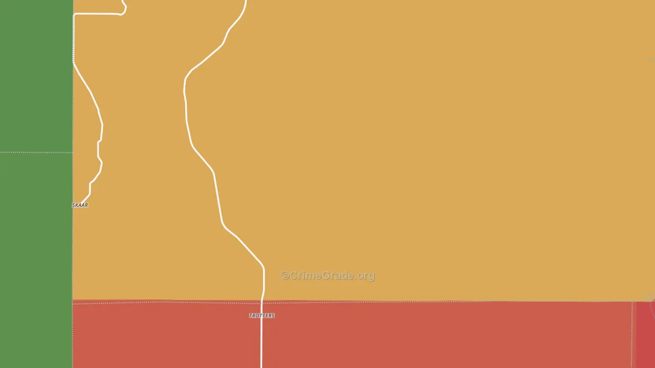 Trotters, ND Map of Arson Rates