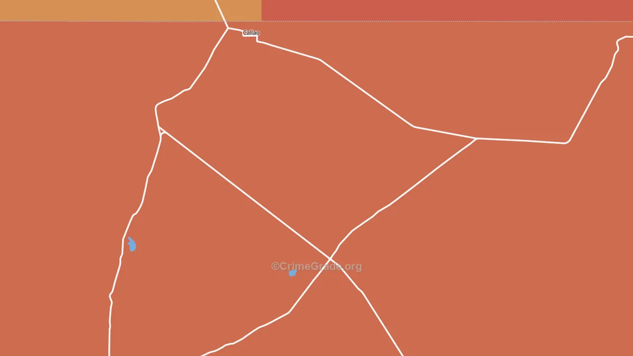 Trout Creek, UT Map of Arson Rates
