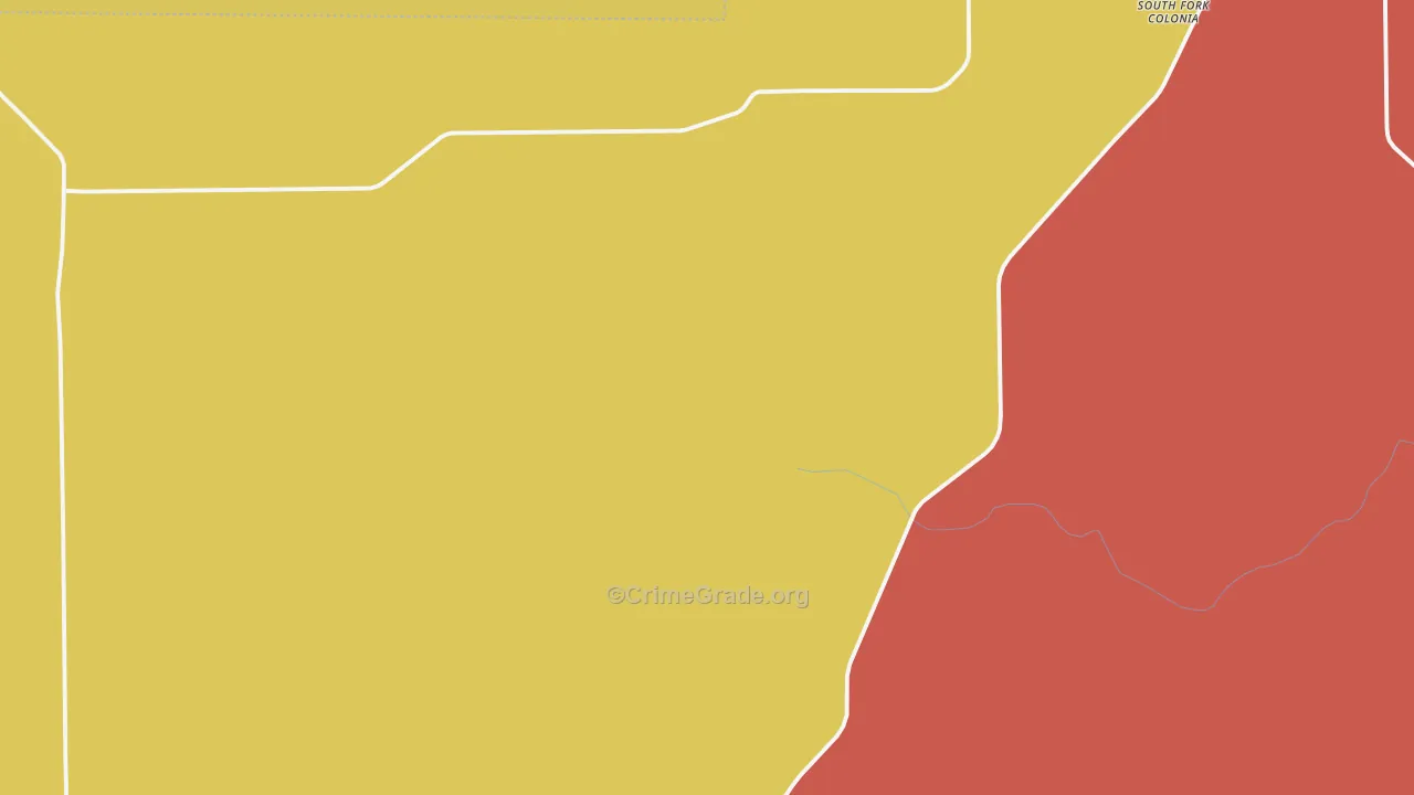 Viboras, TX Map of Arson Rates