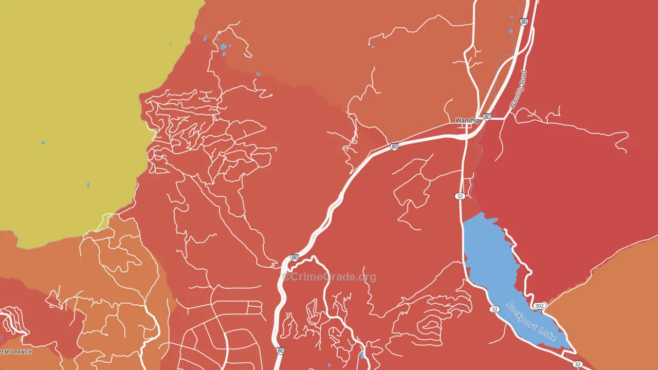 Wanship, UT Map of Arson Rates