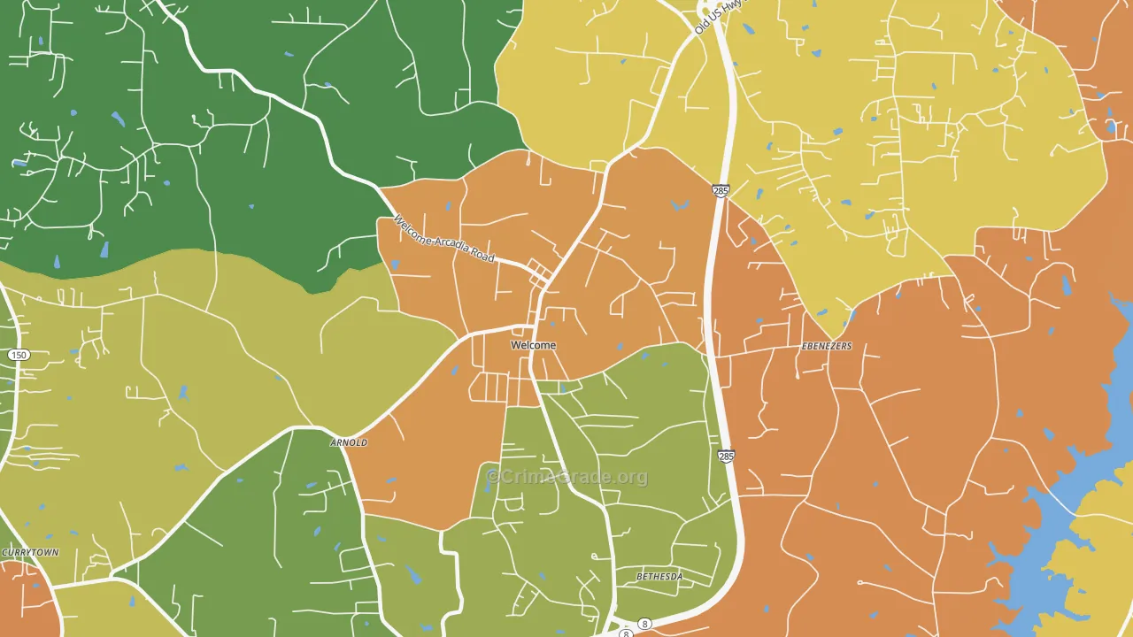 Welcome, NC Map of Arson Rates