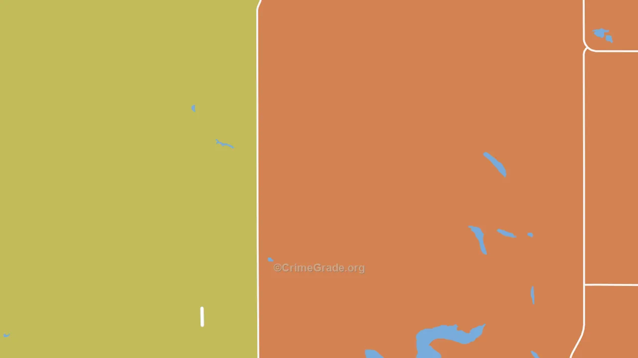 Werner, ND Map of Arson Rates