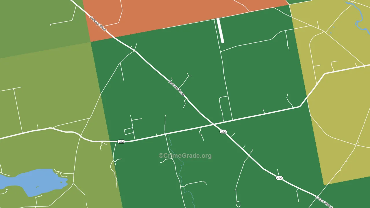 West Levant, ME Map of Arson Rates
