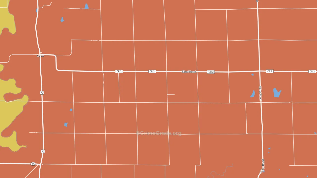 Wilmot, KS Map of Arson Rates