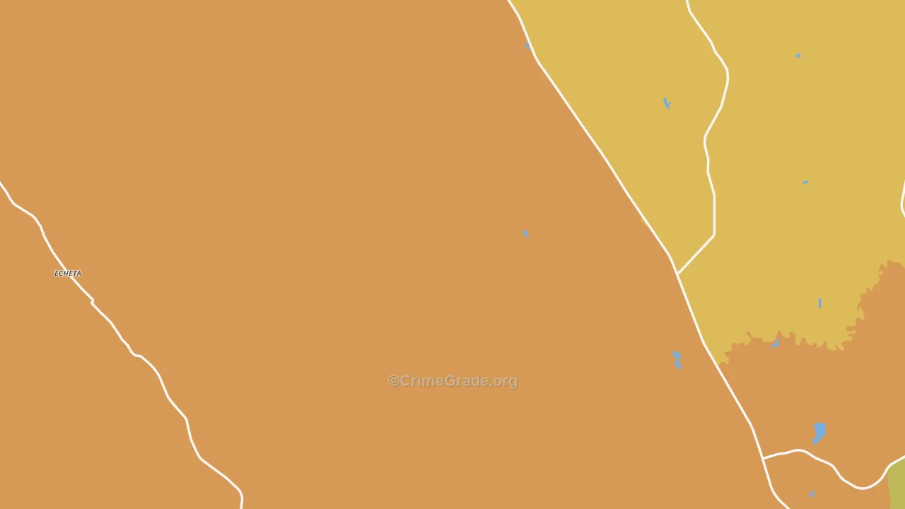 Wyodak, WY Map of Arson Rates