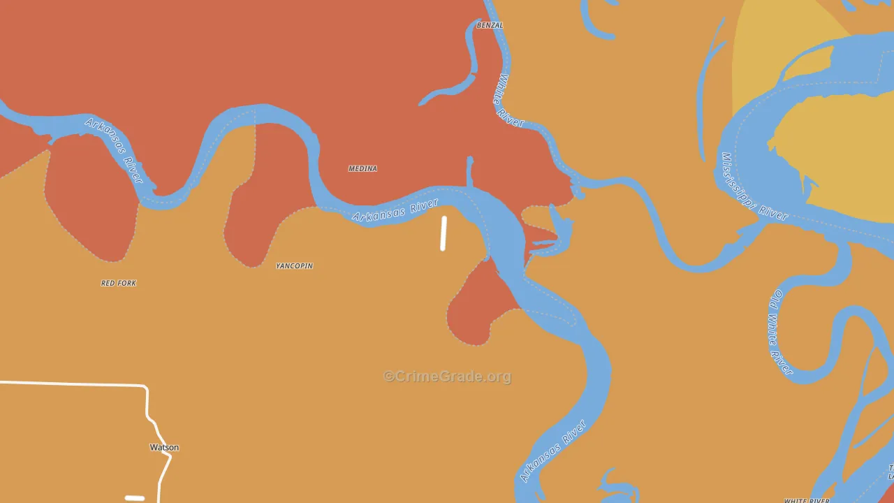 Yancopin, AR Map of Arson Rates