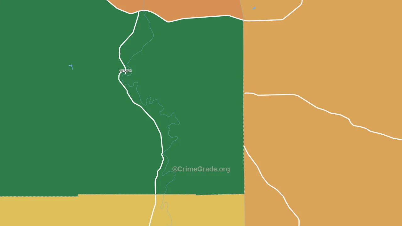 82831, WY Map of Crime Rates