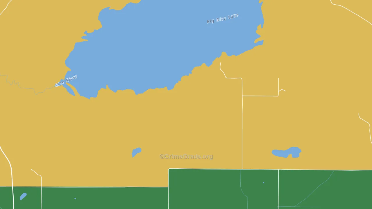 Adolph, MN Map of Assault Rates