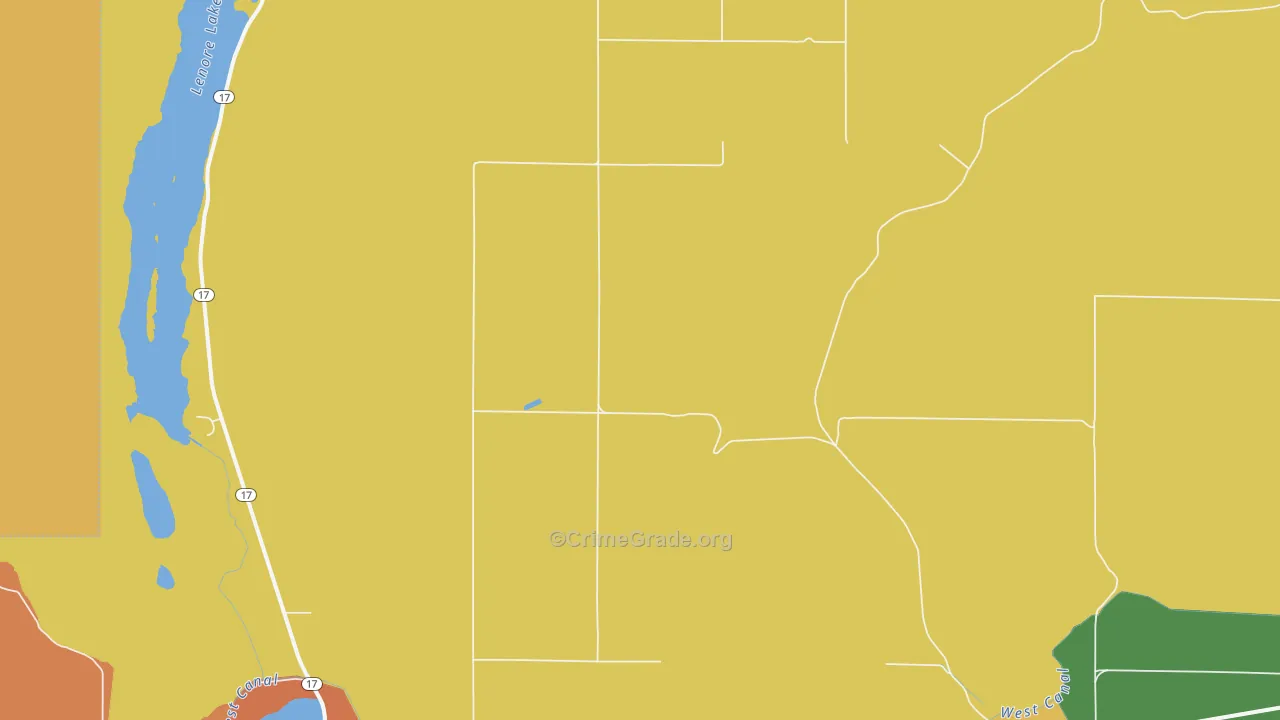 Adrian, WA Map of Assault Rates