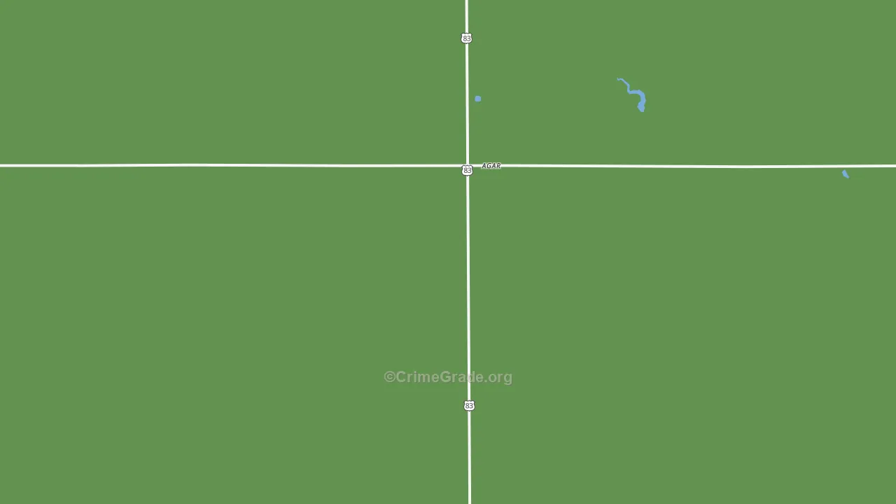 Agar, SD Map of Assault Rates