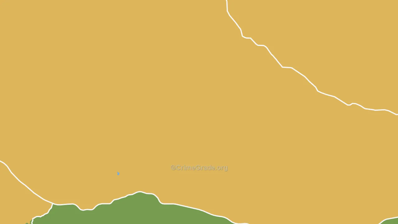 Aladdin, WY Map of Assault Rates