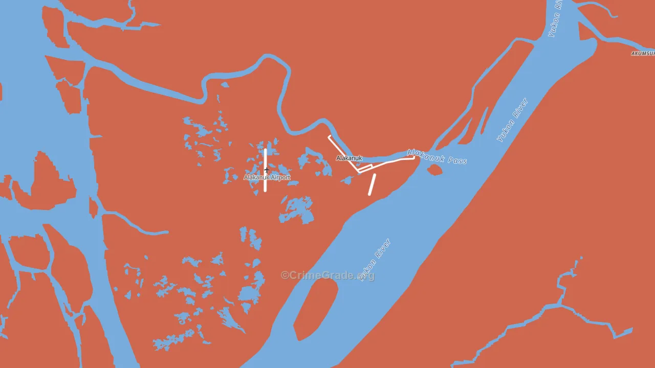 Alakanuk, AK Map of Assault Rates