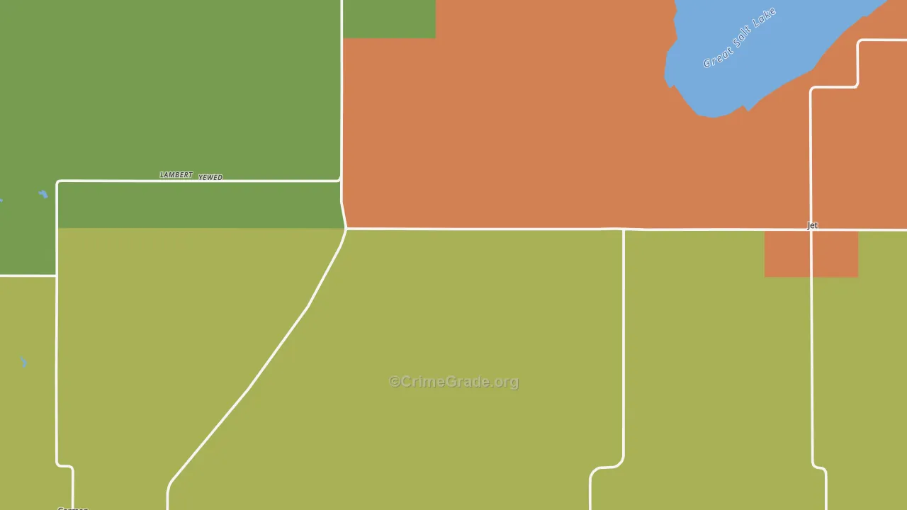 Alfalfa County, OK Map of Assault Rates