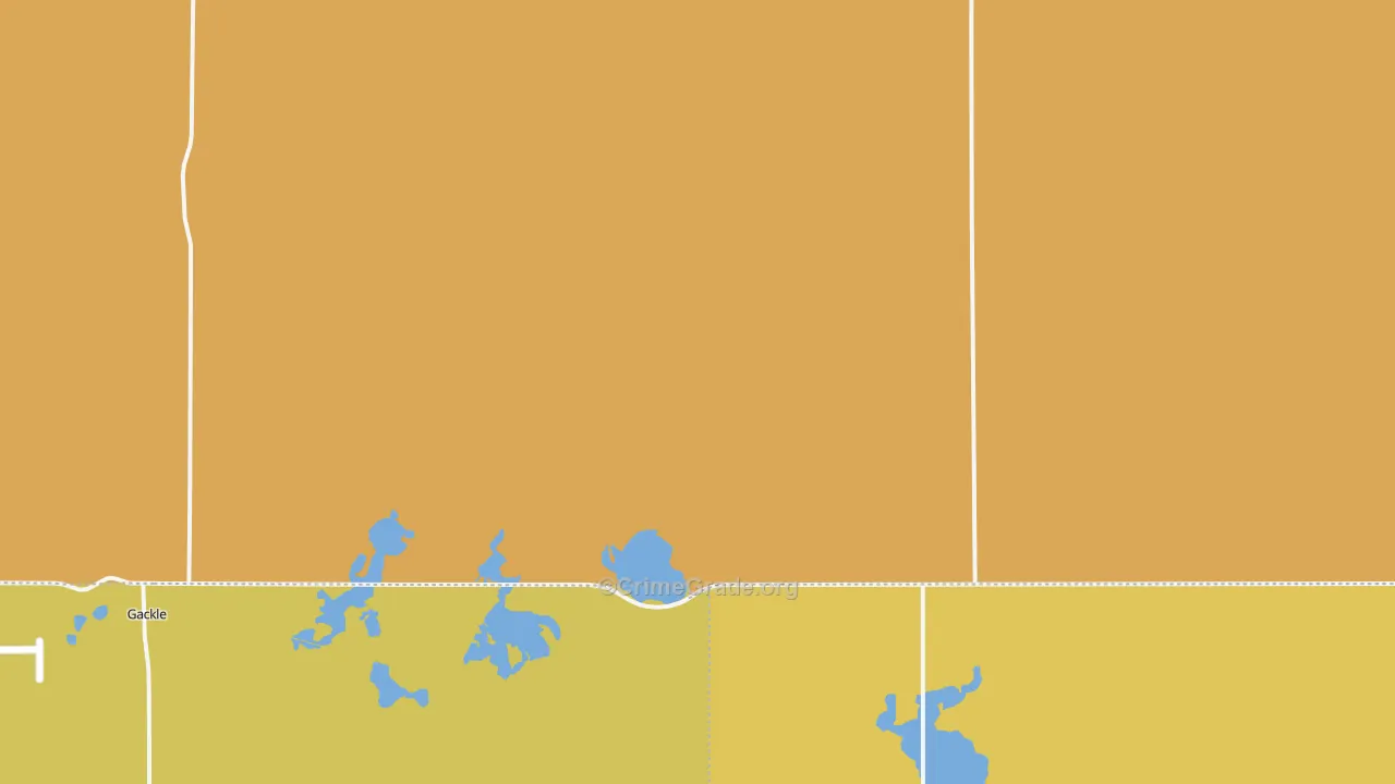 Alfred, ND Map of Assault Rates