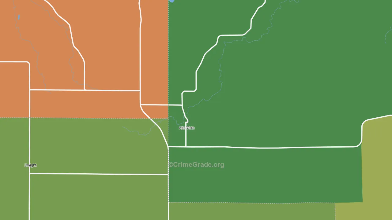 Alta Vista, KS Map of Assault Rates