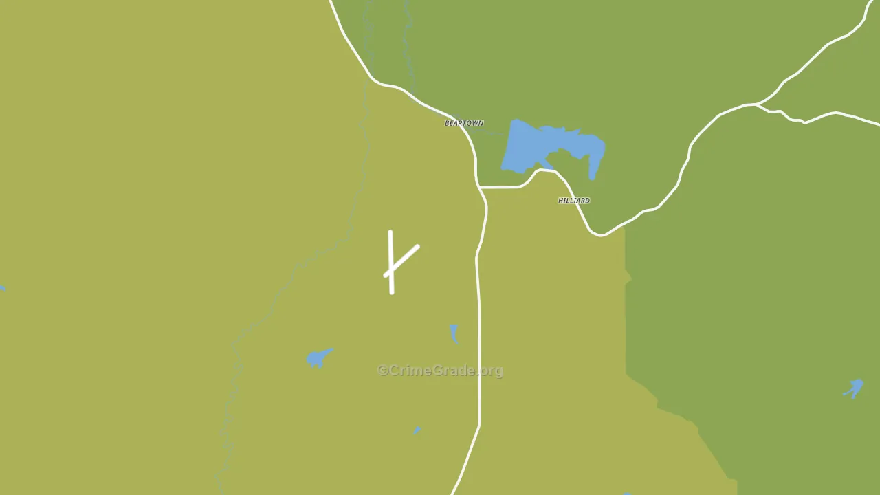 Altamont, WY Map of Assault Rates