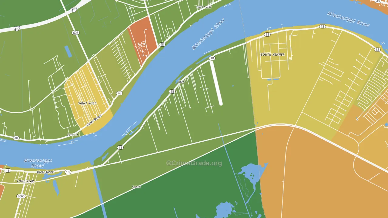 Ama, LA Map of Assault Rates