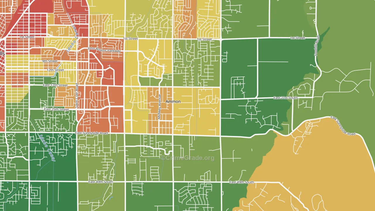 Ammon, ID Map of Assault Rates