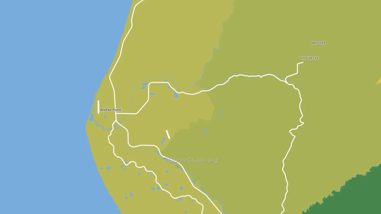 Anchor Point, AK Map of Assault Rates