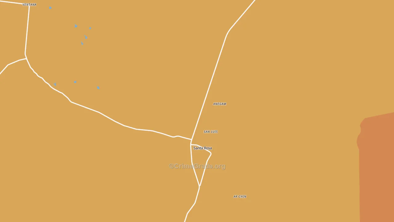 Anegam, AZ Map of Assault Rates