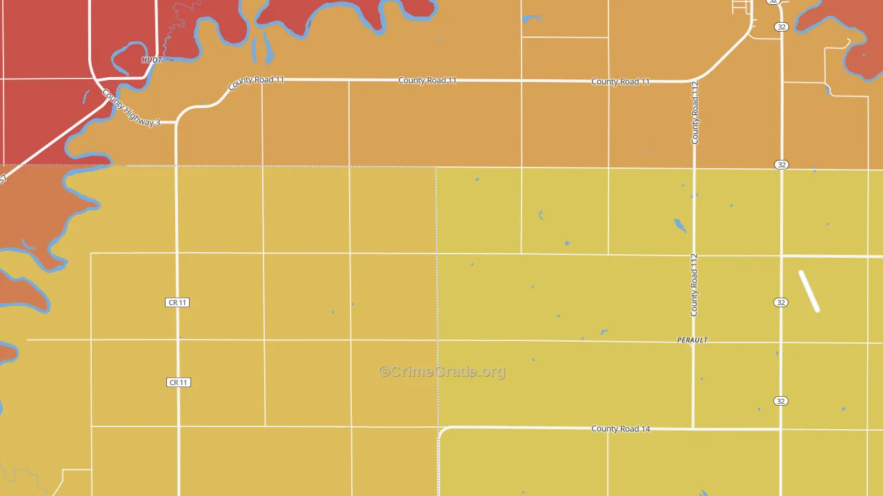 Angus, MN Map of Assault Rates
