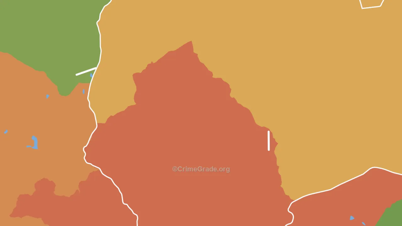 Aragon, NM Map of Assault Rates