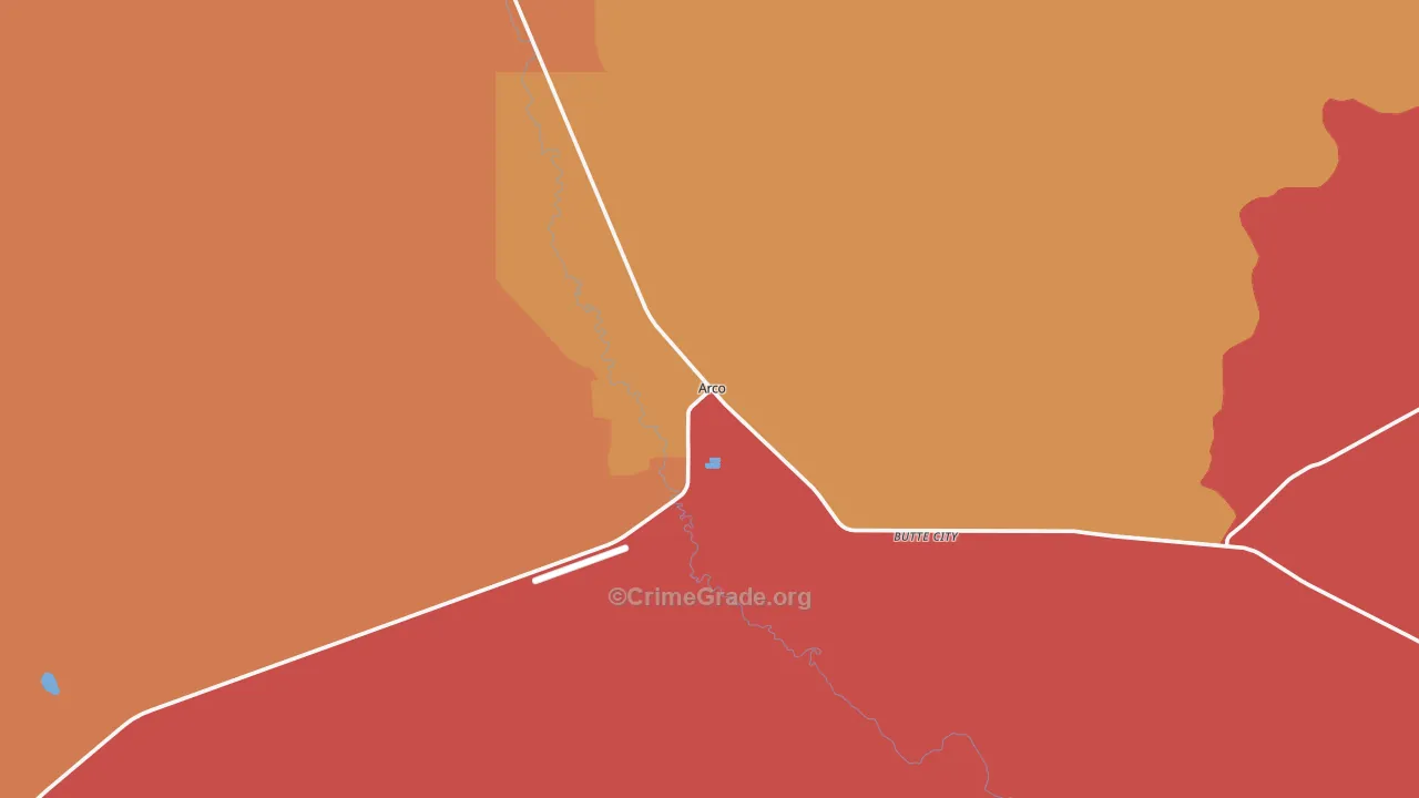Arco, ID Map of Assault Rates