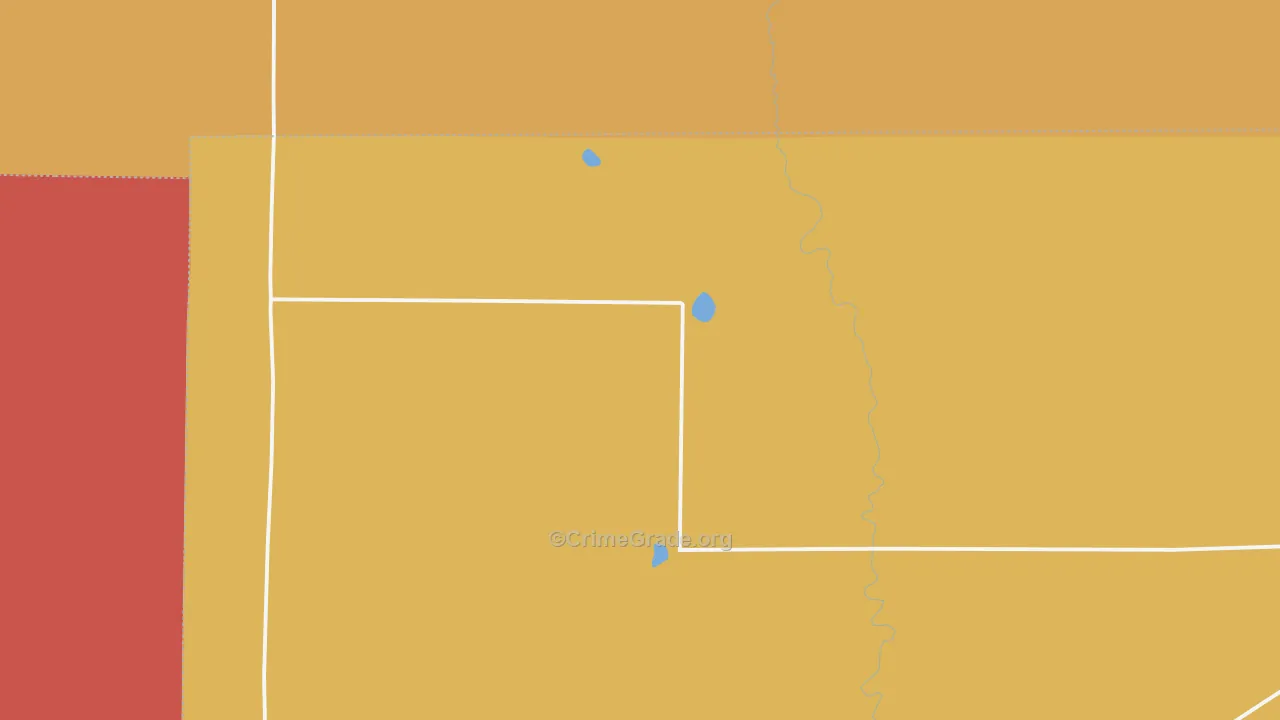 Arlington, CO Map of Assault Rates