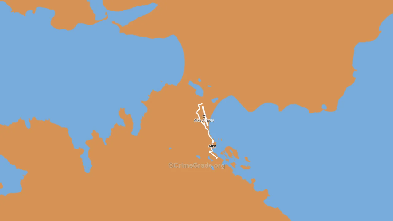 Atka, AK Map of Assault Rates