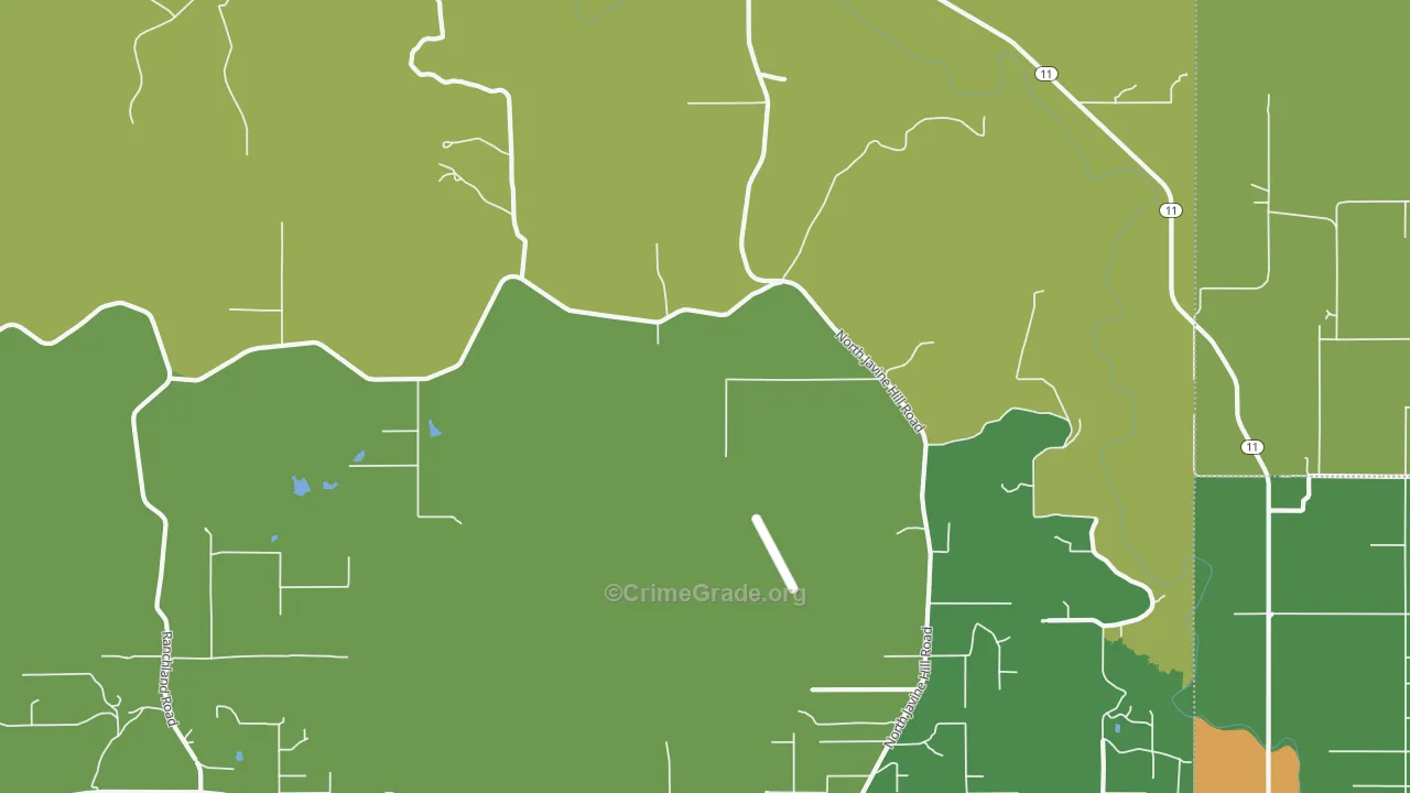 Avant, OK Map of Assault Rates