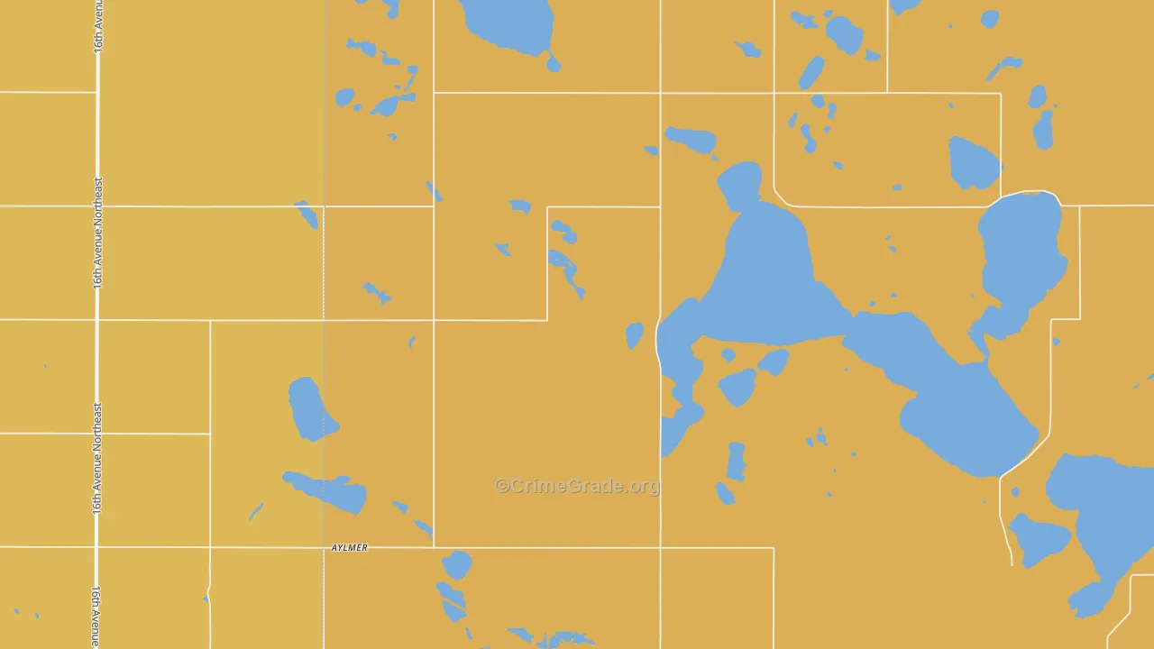Aylmer, ND Map of Assault Rates