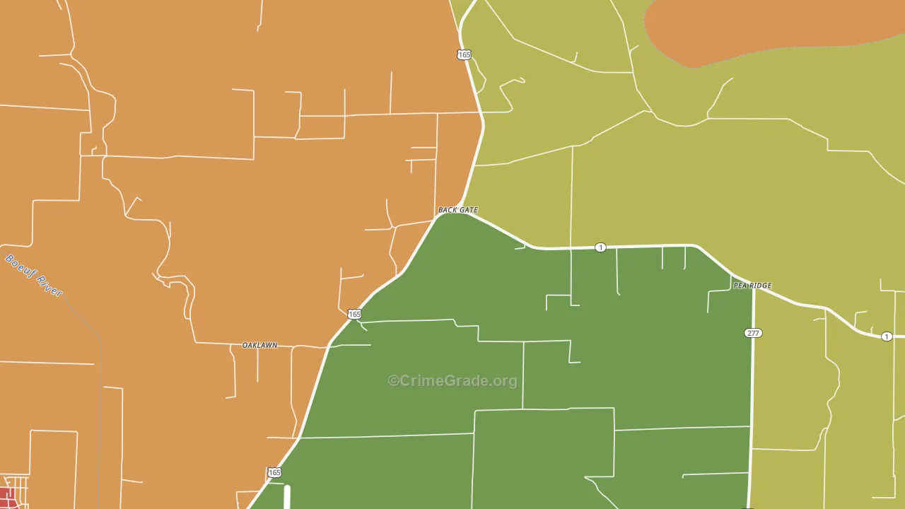 Back Gate, AR Map of Assault Rates